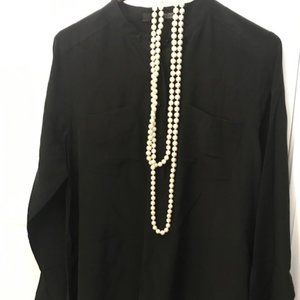 Eileen Fisher Black long sleeve Top